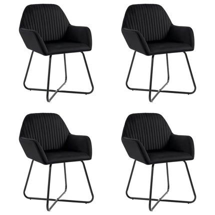 Chaises À Manger Lot De 2 Velours
