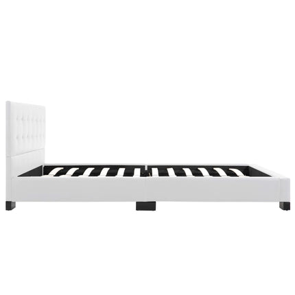 Lit Avec Matelas À Mémoire De Forme Similicuir