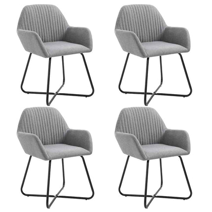 Chaises À Manger Lot De 2 Tissu