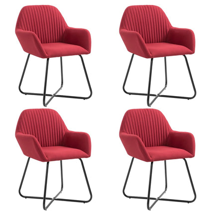 Chaises À Manger Lot De 2 Tissu