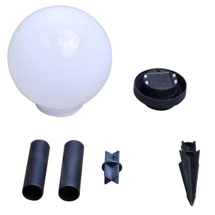4 Pcs Lampes D'allée D'extérieur À Led Et Piquet Au Sol