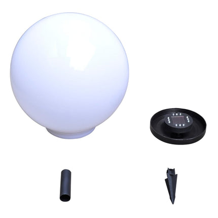 2 Pcs Lampes D'allée D'extérieur À Led Et Piquet Au Sol