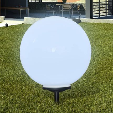 2 Pcs Lampes D'allée D'extérieur À Led Et Piquet Au Sol