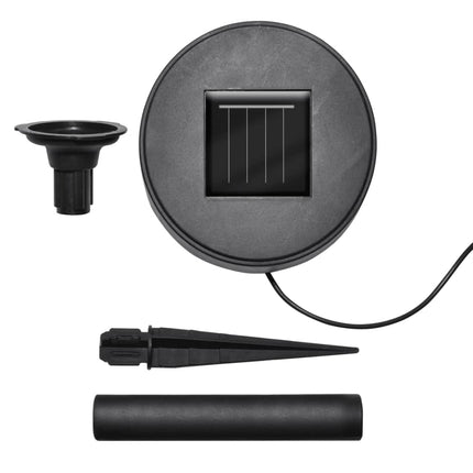 Lampes De Jardin À Led 6Pcs Ancrage À Piquet Et Panneau Solaire