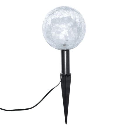 Lampes De Jardin À Led 6Pcs Ancrage À Piquet Et Panneau Solaire