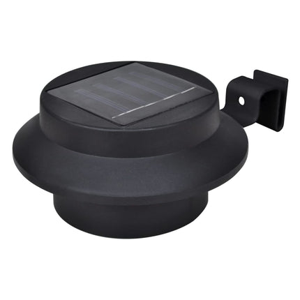 Lampes Solaires À Led D'extérieur Pour Clôture 12 Pcs