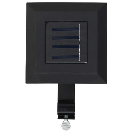 Lampes Solaires À Led Carrées D'extérieur 12 Pcs 12 Cm