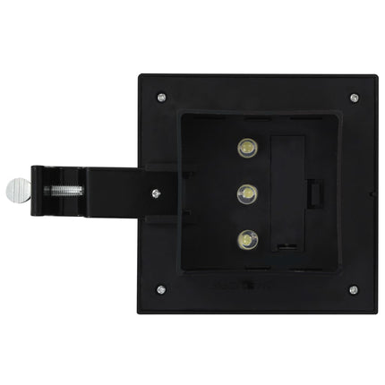 Lampes Solaires À Led Carrées D'extérieur 12 Pcs 12 Cm