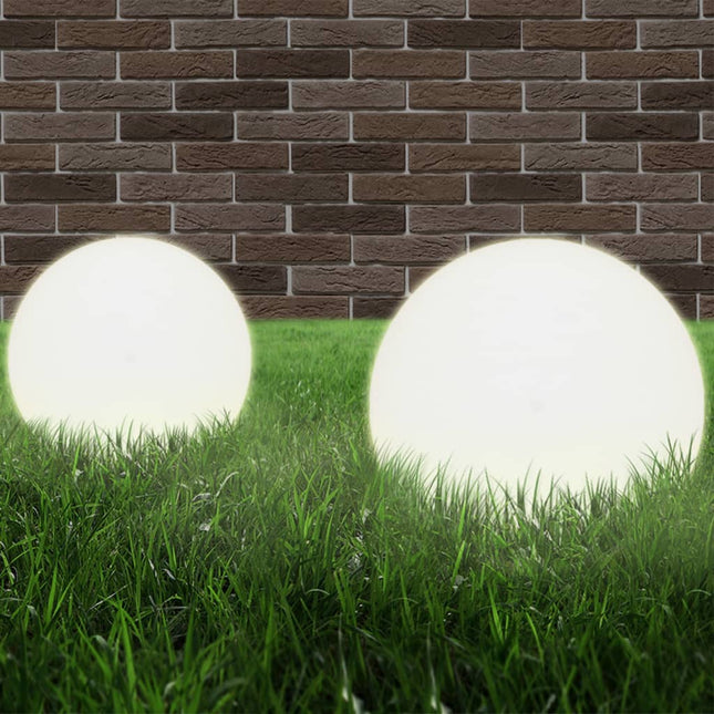 Lampes À Led Sous Forme De Boule 4 Pcs Sphérique Pmma