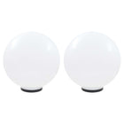 Lampes À Led Sous Forme De Boule 2 Pcs Sphérique 50 Cm Pmma