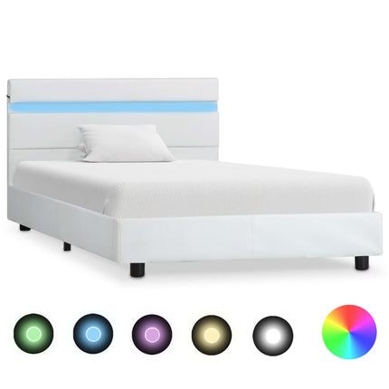 Cadre De Lit Avec Led Similicuir