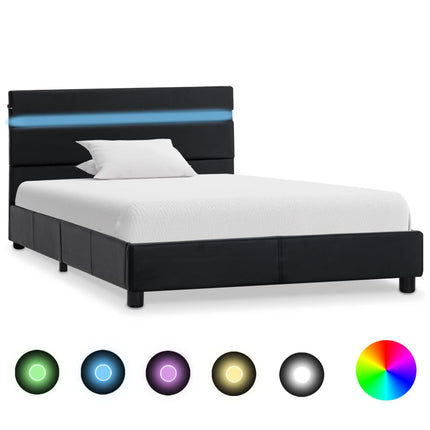 Cadre De Lit Avec Led Similicuir