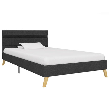 Cadre De Lit Avec Led Tissu