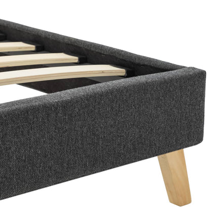 Cadre De Lit Avec Led Tissu