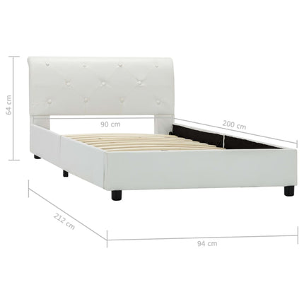 Cadre De Lit Sans Matelas Similicuir