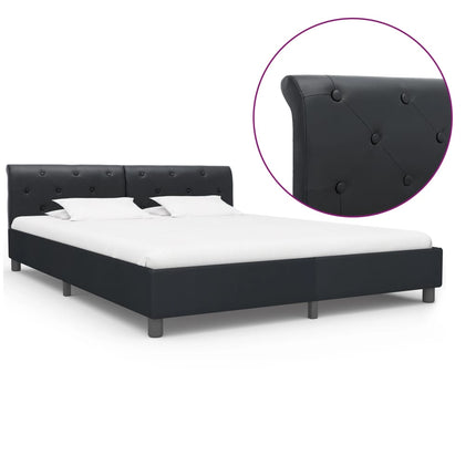 Cadre De Lit Sans Matelas Similicuir