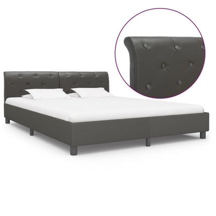 Cadre De Lit Sans Matelas Similicuir
