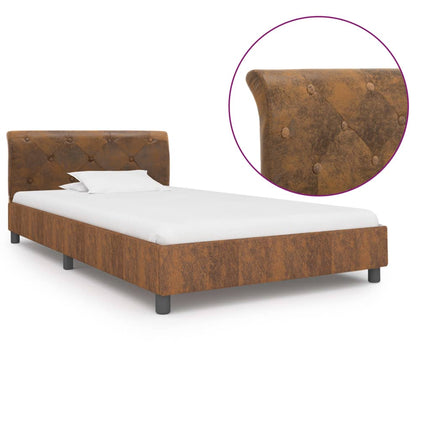 Cadre De Lit Sans Matelas Similicuir