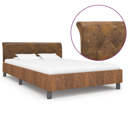 Cadre De Lit Sans Matelas Similicuir