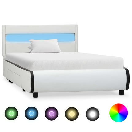 Cadre De Lit Avec Led Similicuir