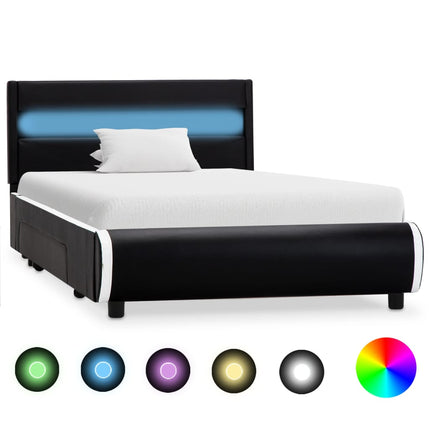 Cadre De Lit Avec Led Similicuir