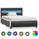 Cadre De Lit Avec Led Similicuir