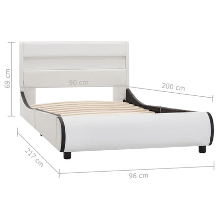Cadre De Lit Avec Led Similicuir
