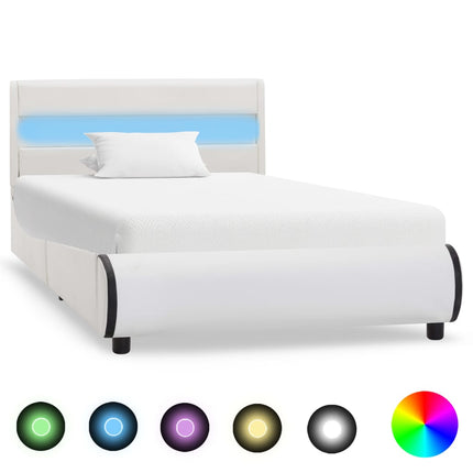Cadre De Lit Avec Led Similicuir