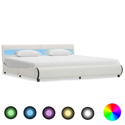 Cadre De Lit Avec Led Similicuir