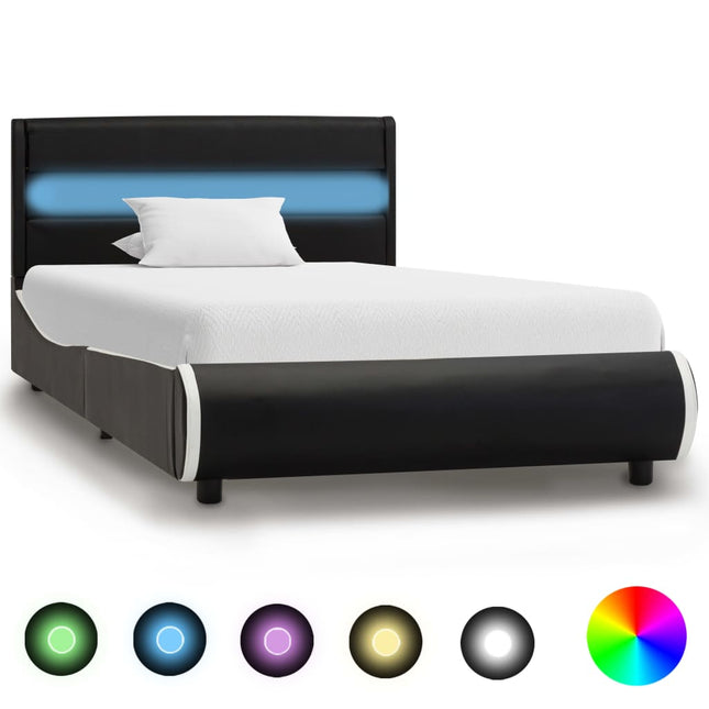 Cadre De Lit Avec Led Similicuir