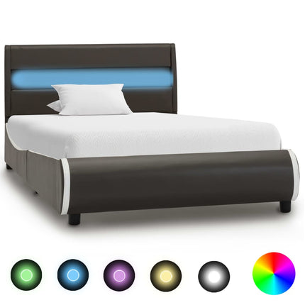 Cadre De Lit Avec Led Similicuir