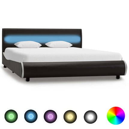 Cadre De Lit Avec Led Similicuir