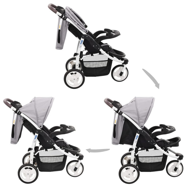 Poussette Bébé À 3 Roues