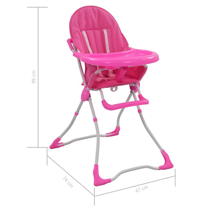 Chaise Haute Pour Bébé Et Blanc