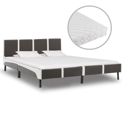 Lit Avec Matelas Similicuir