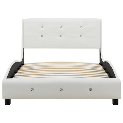Lit Avec Matelas À Mémoire De Forme Similicuir