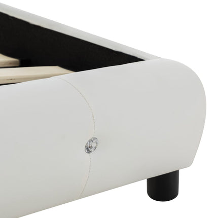 Lit Avec Matelas À Mémoire De Forme Similicuir