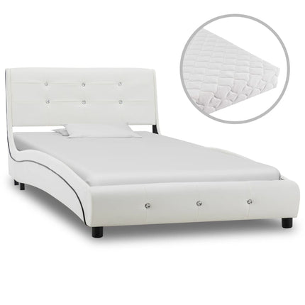 Lit Avec Matelas Similicuir