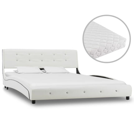 Lit Avec Matelas Similicuir