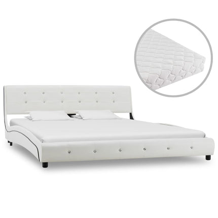 Lit Avec Matelas Similicuir