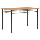 Table À Manger Marron 120X70X75 Cm Mdf
