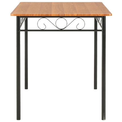 Table À Manger Marron 120X70X75 Cm Mdf