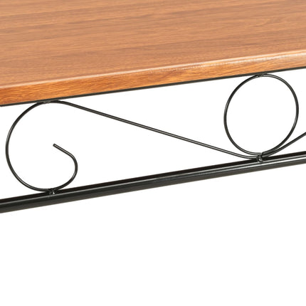 Table À Manger Marron 120X70X75 Cm Mdf