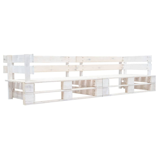 Canapé De Jardin Palette 2 Places Bois