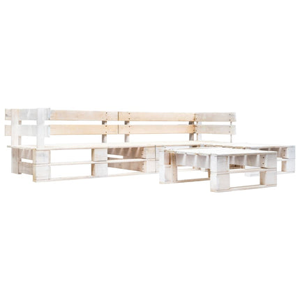 Salon De Jardin Palette 4 Pcs Bois