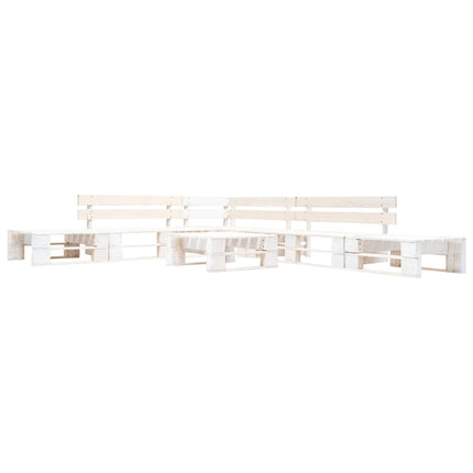 Salon De Jardin Palette 6 Pcs Bois