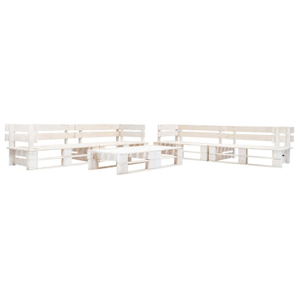 Salon De Jardin Palette 6 Pcs Bois