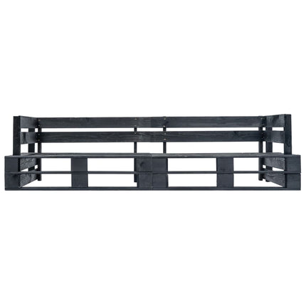 Canapé Palette À 2 Places De Jardin Bois