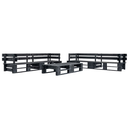 Salon De Jardin Palette 6 Pcs Bois