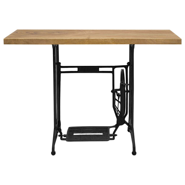 Table Console Avec Machine À Coudre 110X40X75 Cm